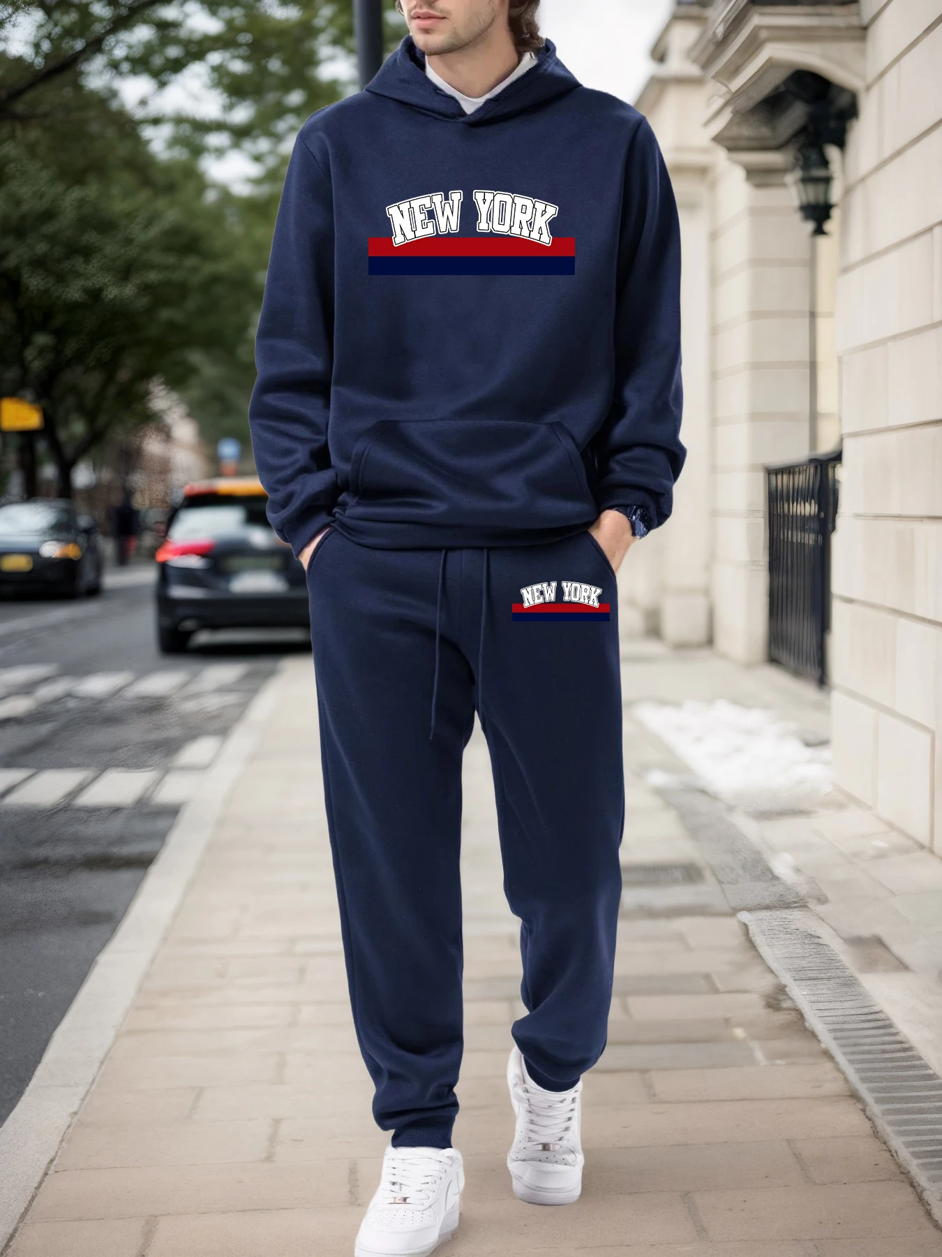 Hot Sales Men's Hoodies 2 Pcs  - Winter Clothing Men Sale 评论和价格