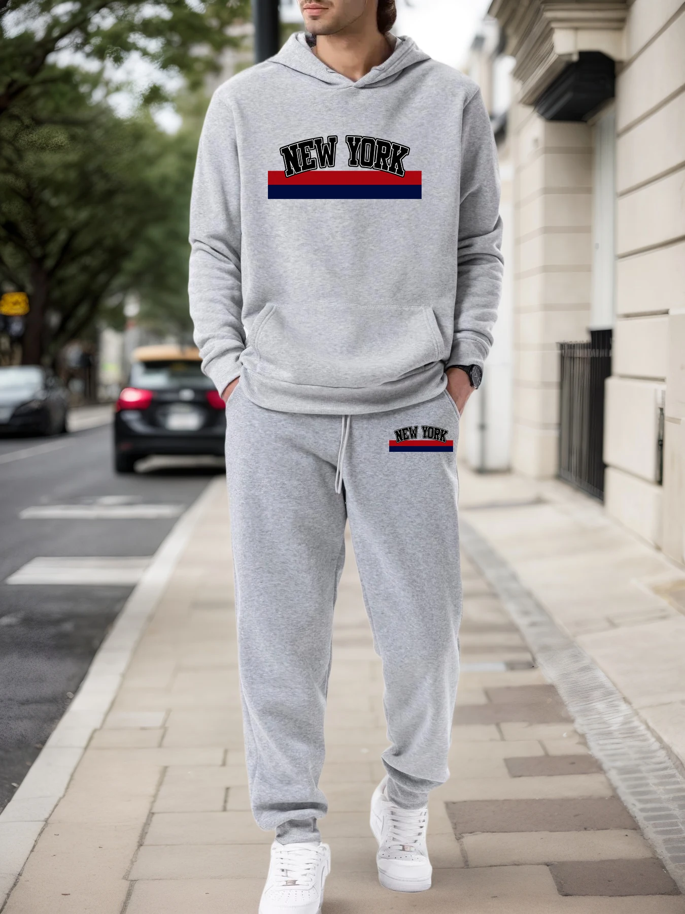 Hot Sales Men's Hoodies 2 Pcs  - Winter Clothing Men Sale 评论和价格