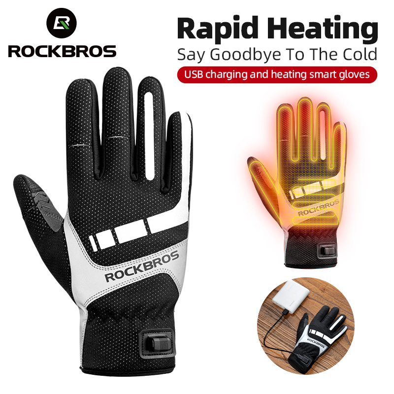 ROCKBROS Heated Winter Glove C - Heated Gloves Electric 评论和价格