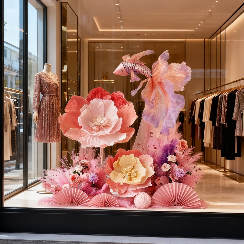 Clothing store New Year's deco - Winter Clothing Store 评论和价格