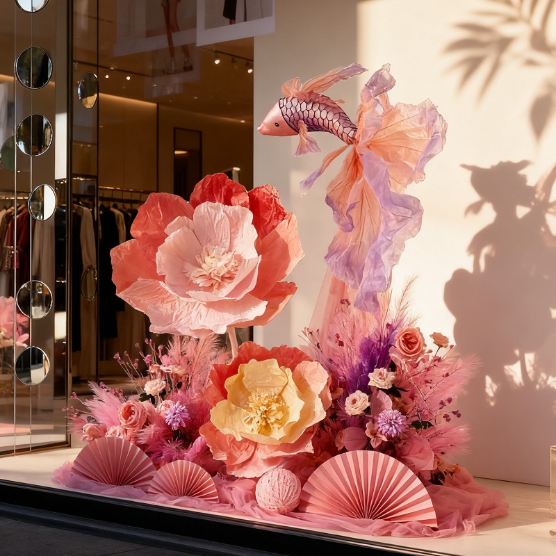 Clothing store New Year's deco - Winter Clothing Store 评论和价格