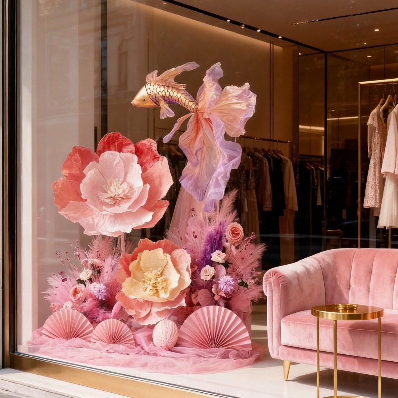 Clothing store New Year's deco - Winter Clothing Store 评论和价格