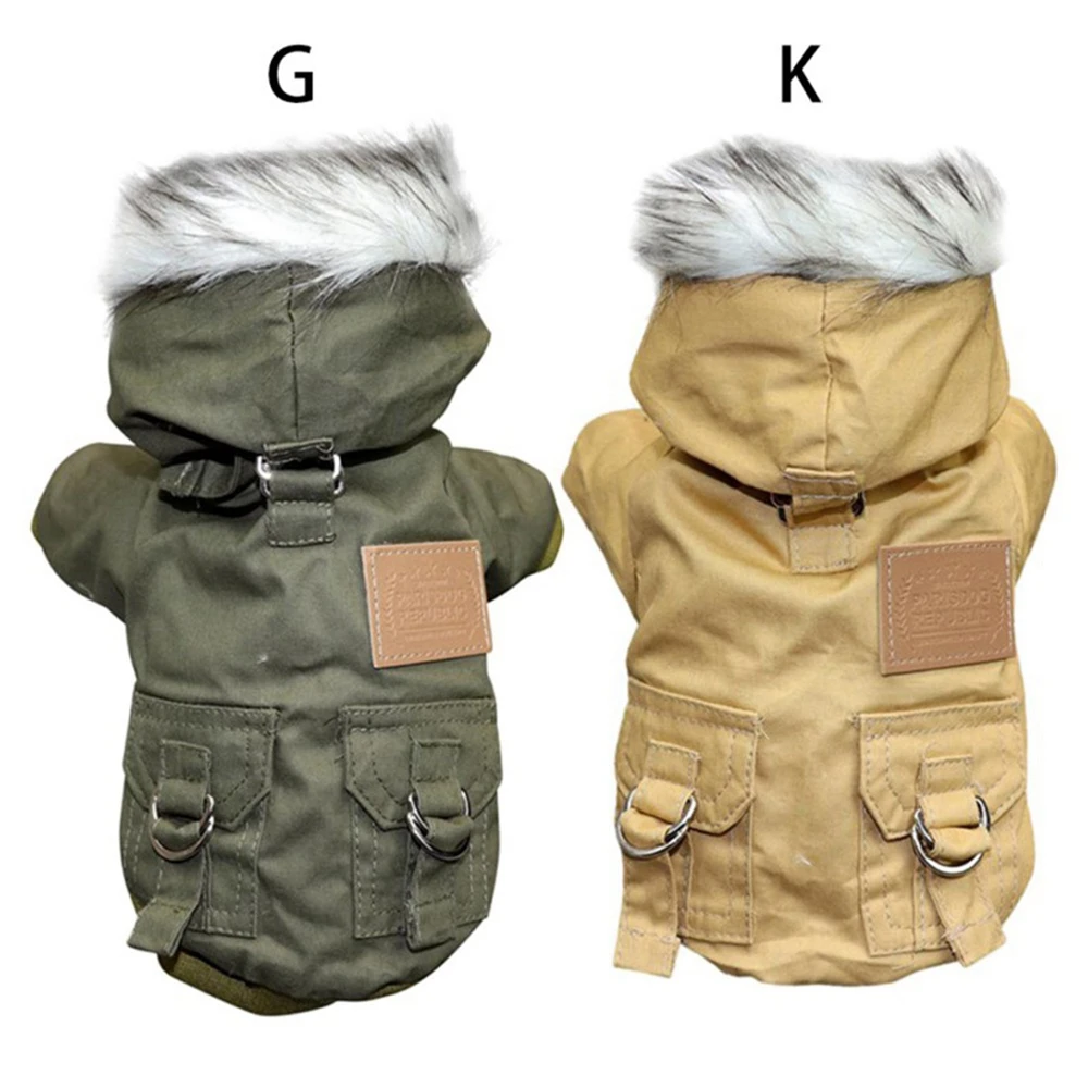 Winter Thickened Dog Pet Hikin - Winter Clothing Hiking 评论和价格