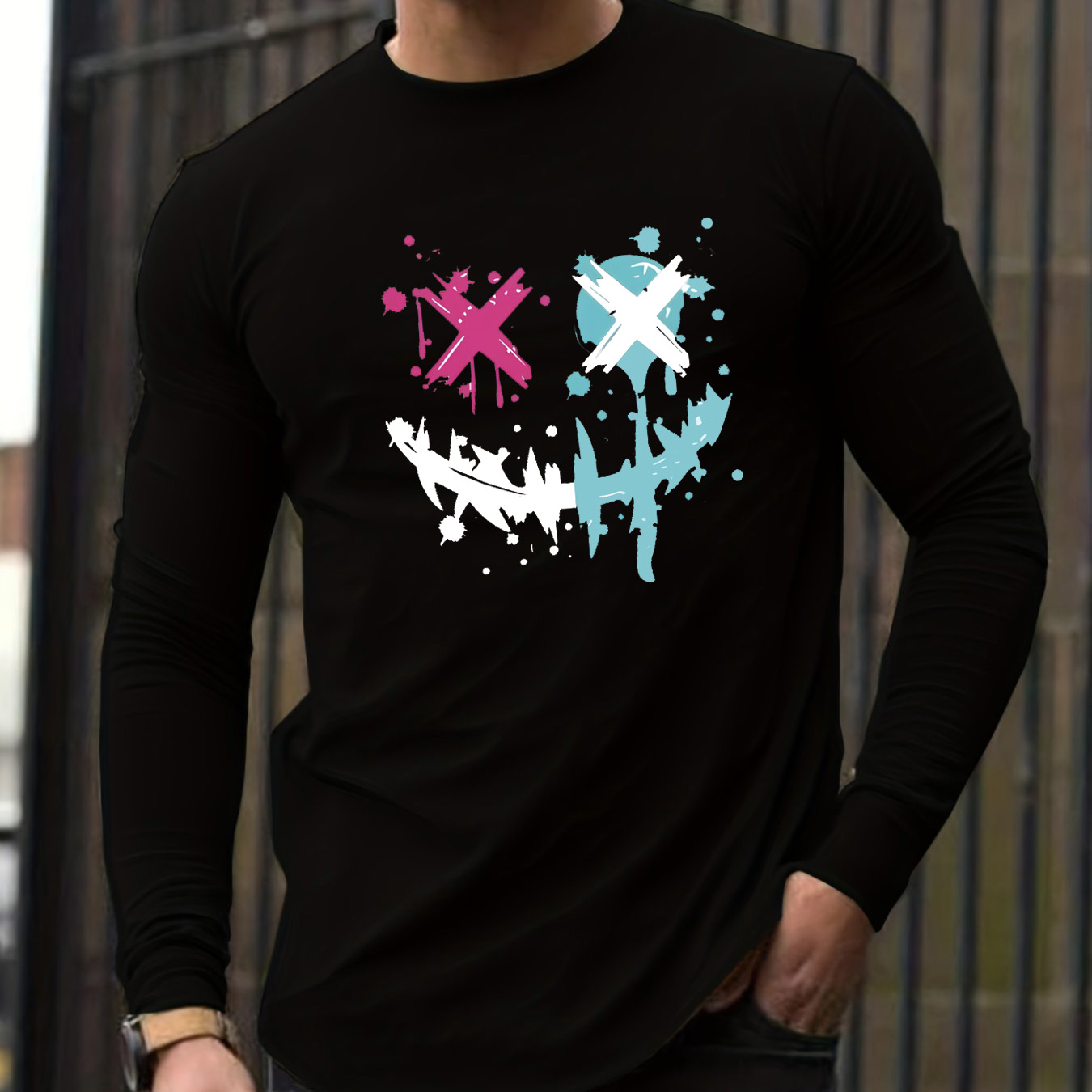 Classic 100 Cotton Crew Neck L - Winter Clothing Essentials For Men 评论和价格