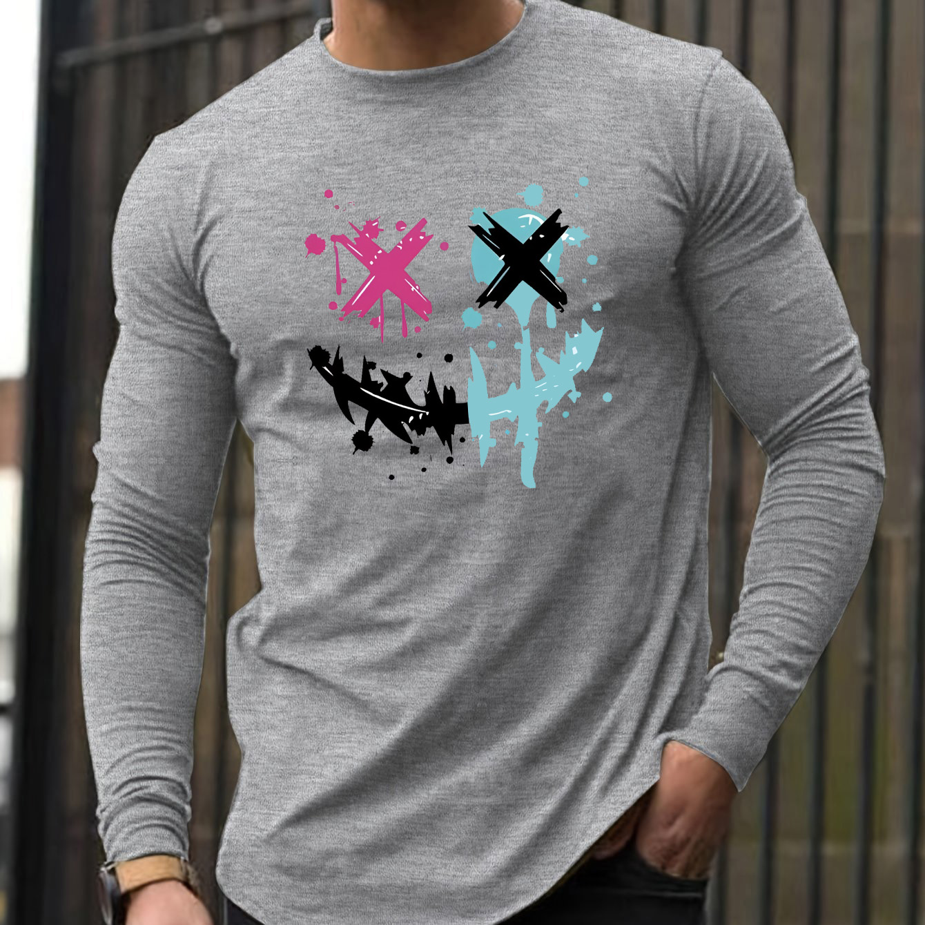 Classic 100 Cotton Crew Neck L - Winter Clothing Essentials For Men 评论和价格
