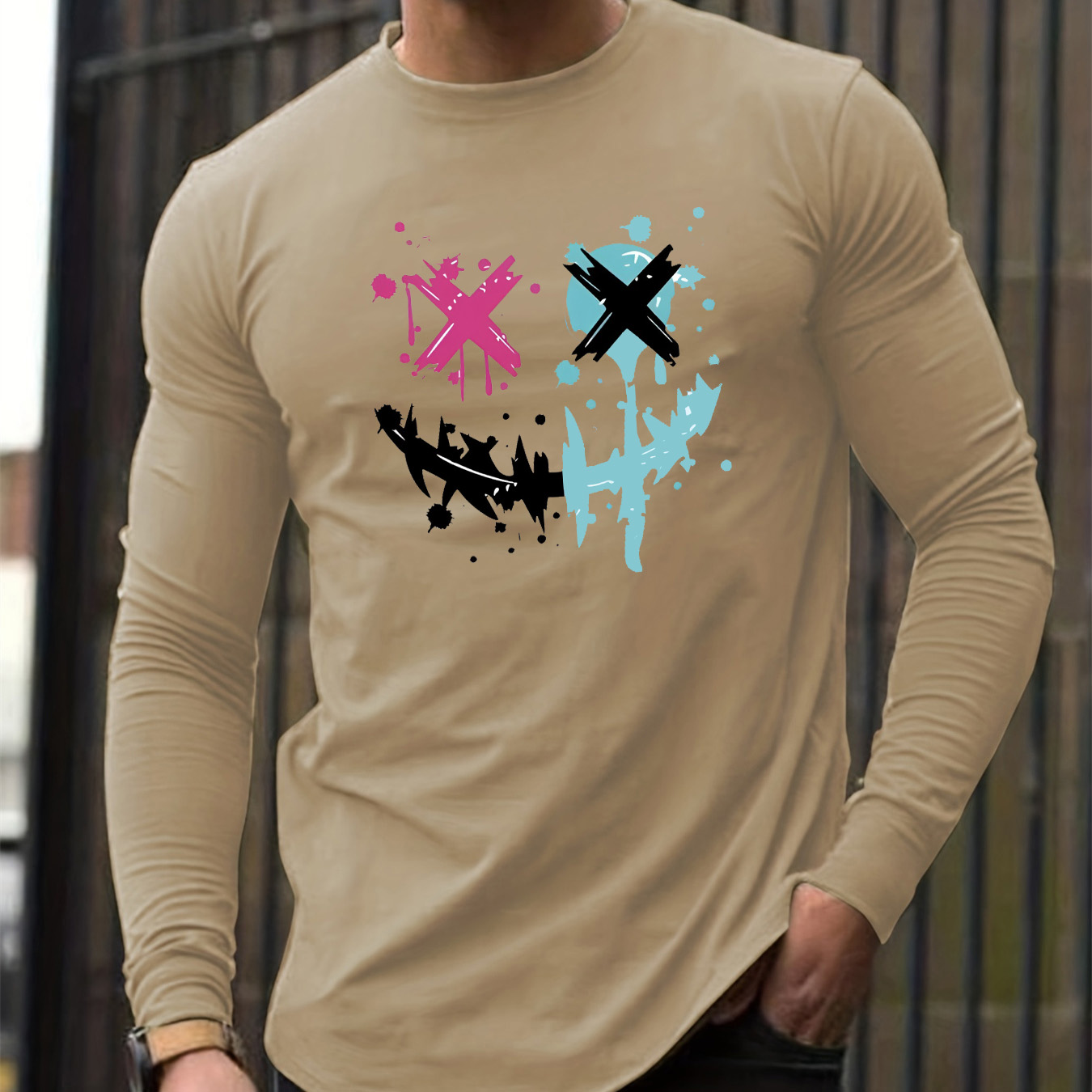 Classic 100 Cotton Crew Neck L - Winter Clothing Essentials For Men 评论和价格