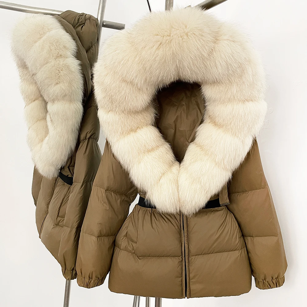 90% White Duck Down Coat Women - Winter Clothing Store 评论和价格