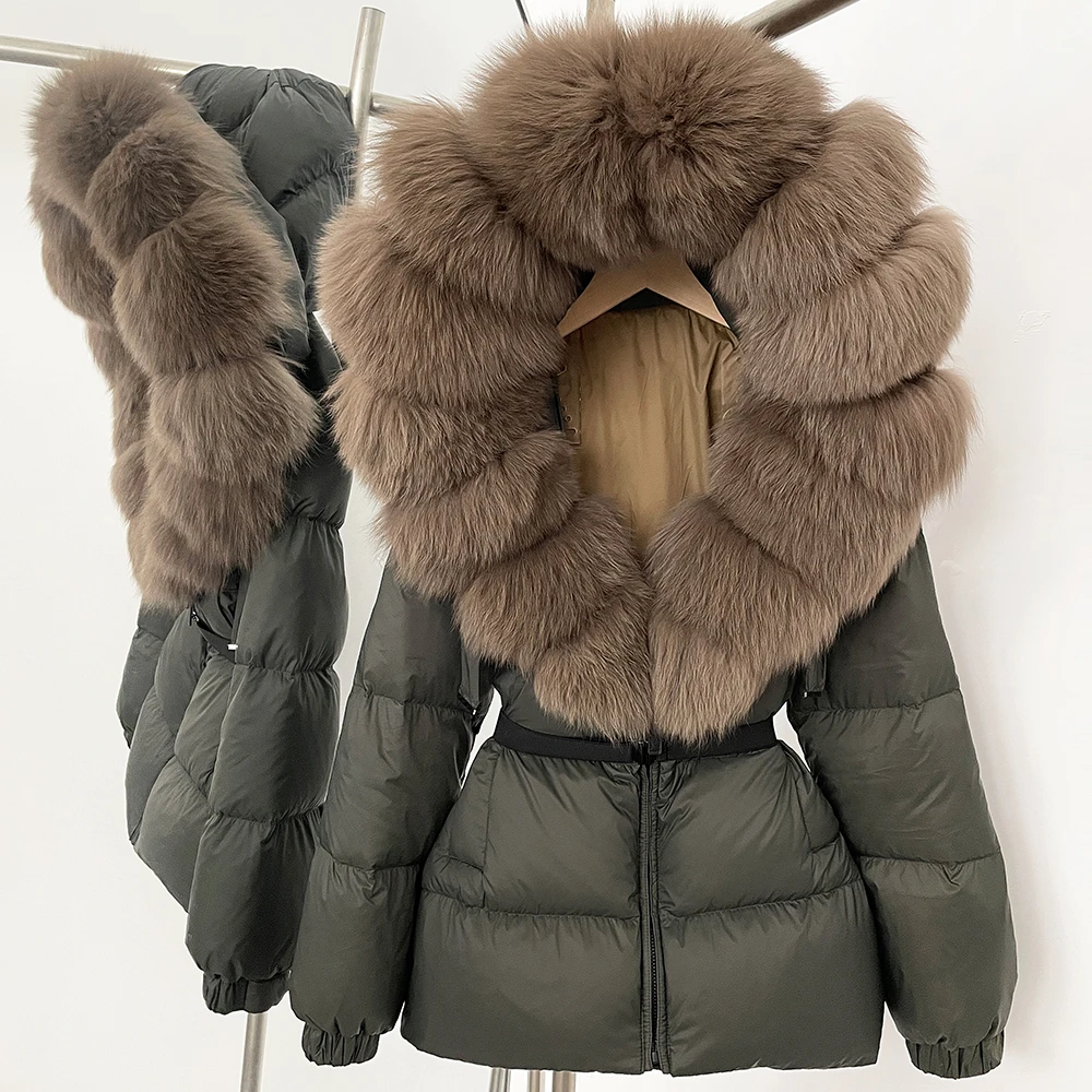 90% White Duck Down Coat Women - Winter Clothing Store 评论和价格