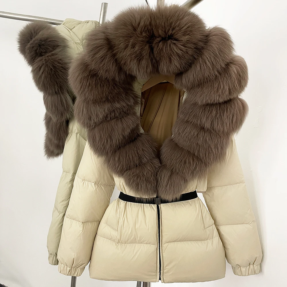 90% White Duck Down Coat Women - Winter Clothing Store 评论和价格