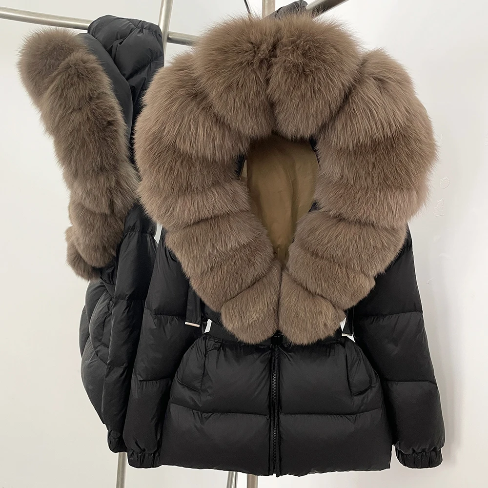 90% White Duck Down Coat Women - Winter Clothing Store 评论和价格