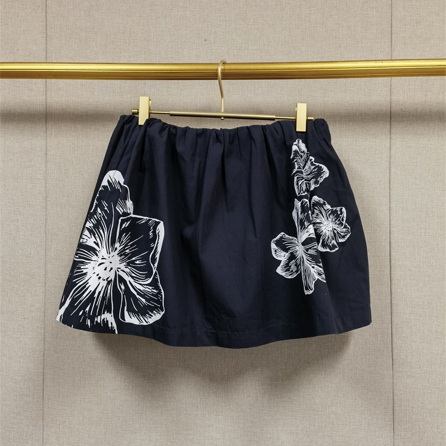 Romantic White Floral Print Sh - Winter Clothing Korea 评论和价格