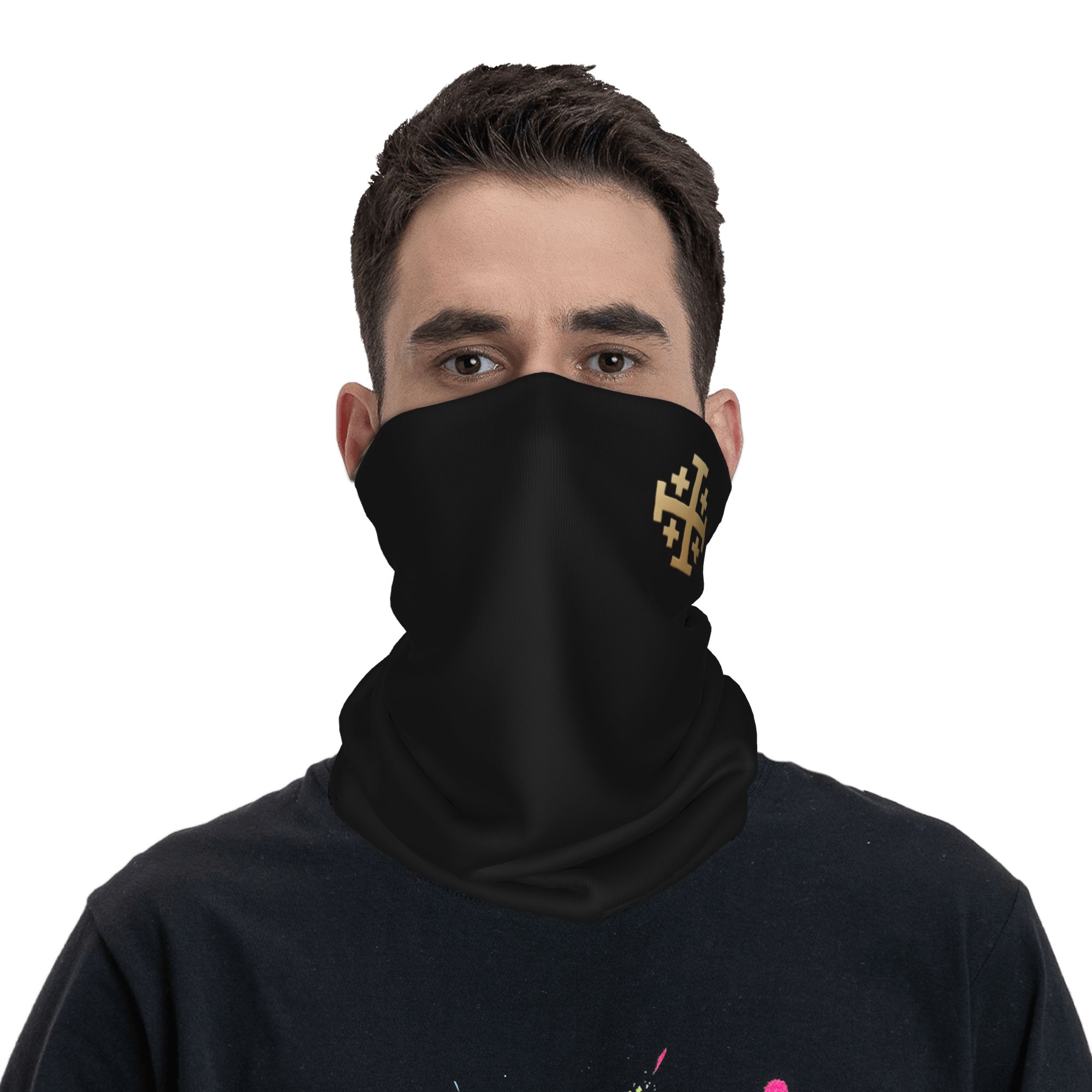 Knight Jerusalem Cross Christi - Wool Balaclava Knit 评论和价格