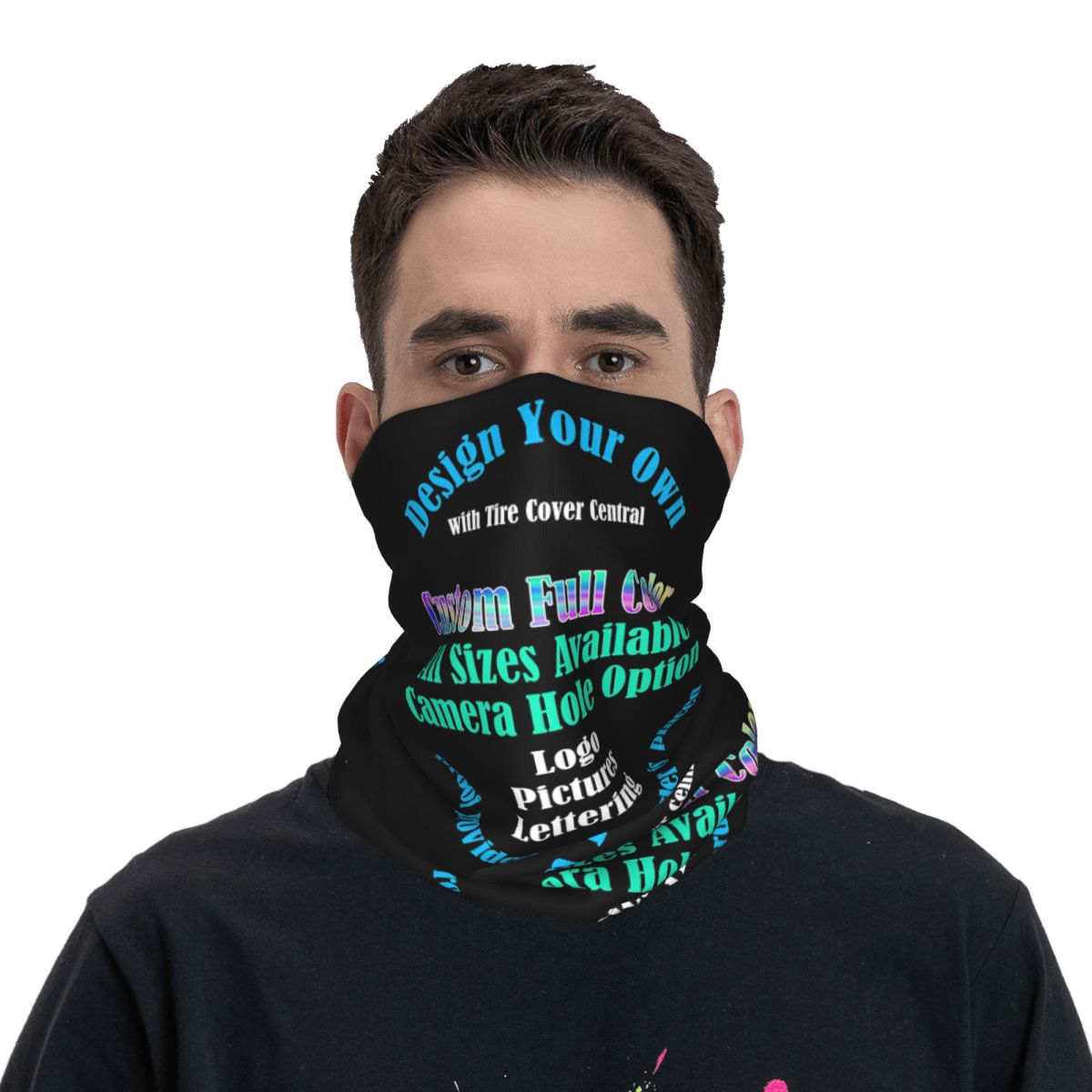 Custom Custom Your Design Prin - Neck Gaiter Fleece 评论和价格