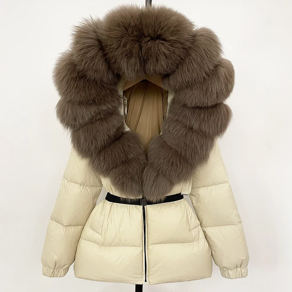 OFTBUY Real Fur Coat Winter Cl - Winter Clothing Store 评论和价格