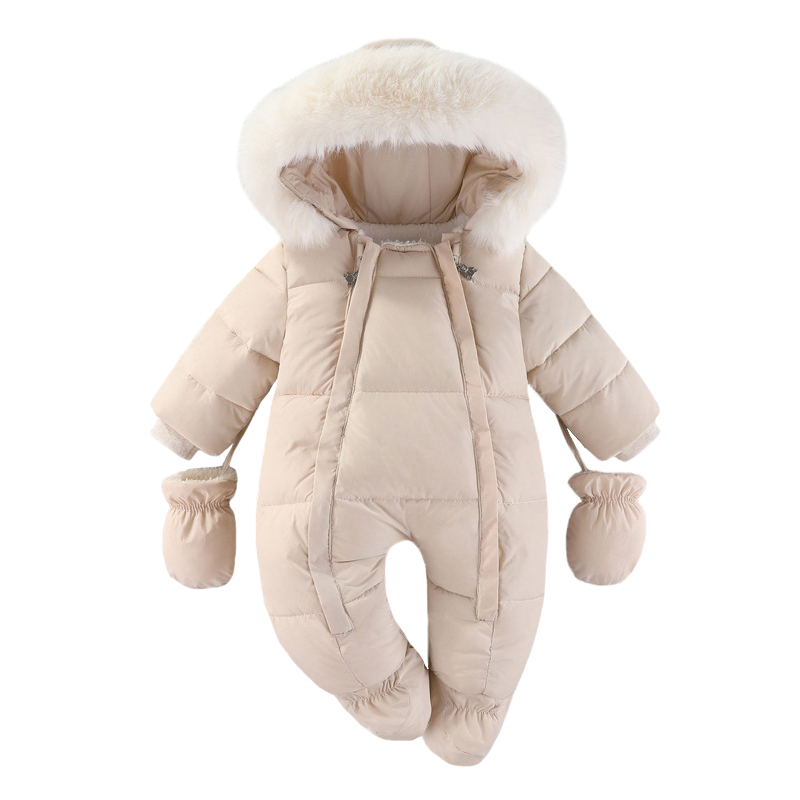Winter Newborn Baby Romper Wit - Winter Clothing Baby Girl 评论和价格