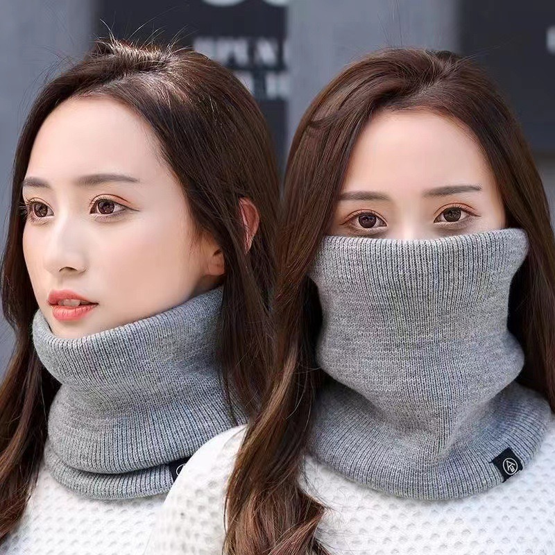 Unisex Fleece Lined Thickened  - Neck Gaiter Fleece 评论和价格