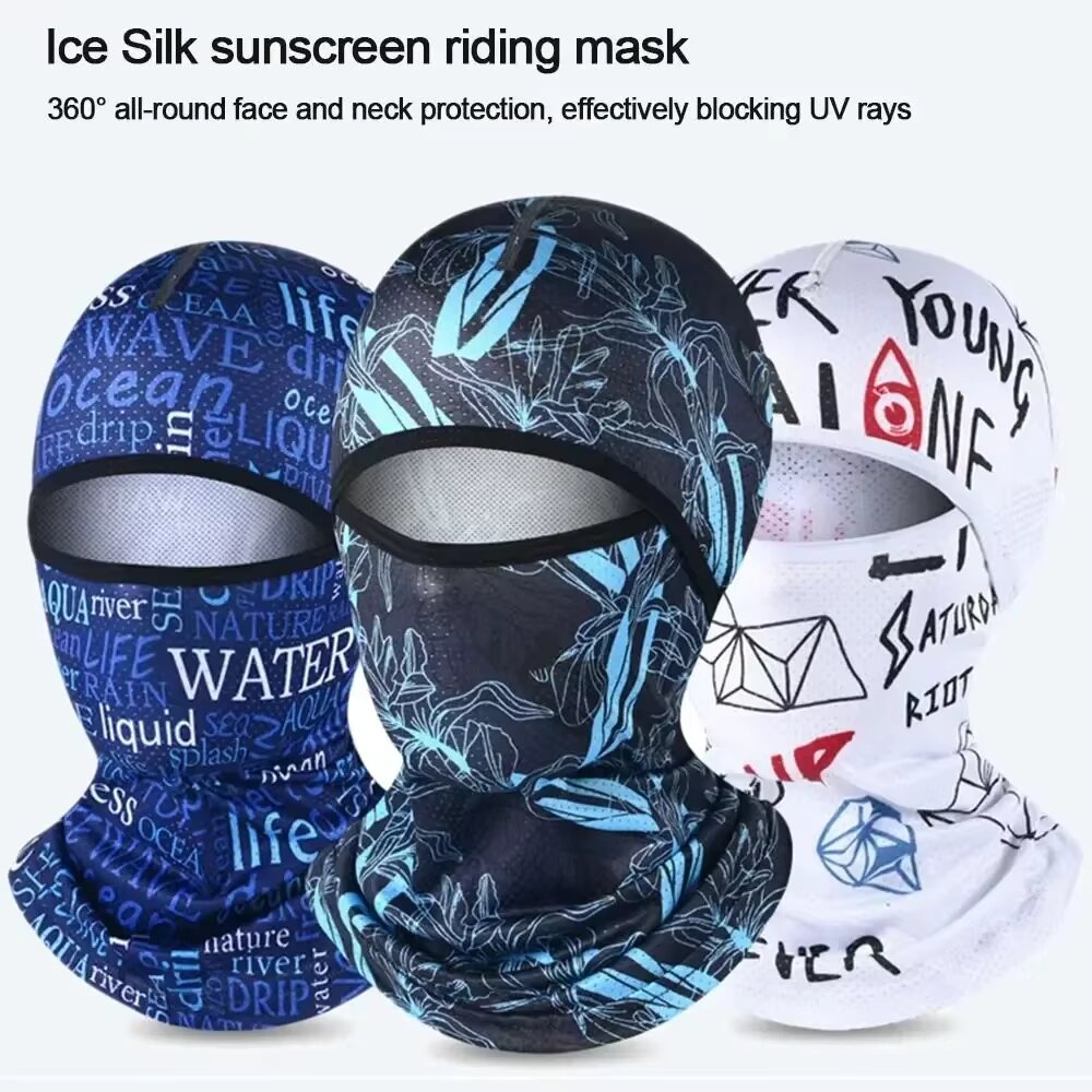 Summer Cool Balaclava Ice Silk - Wool Balaclava Knit 评论和价格